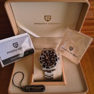 Pagani Design PD-1639 (Submariner Automático) "Black"